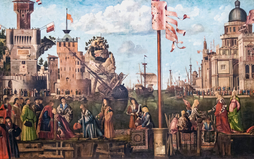 Encounter and Departure of the Betrothed